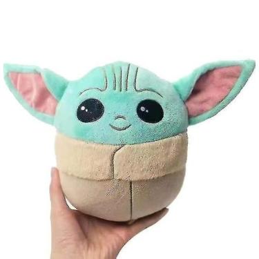 Imagem de Brinquedo de pelúcia Baby Yoda para crianças - 14cm - Gloome Store