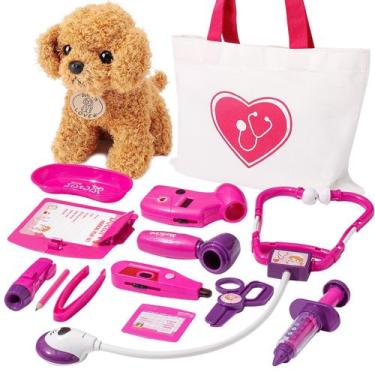 Imagem de Kit veterinário Pretend Play Doctor HERSITY Vet Toys Girls