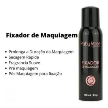 Imagem de Fixador De Maquiagem Ruby Rose Prolonga Maquiagem Hb312 150ml