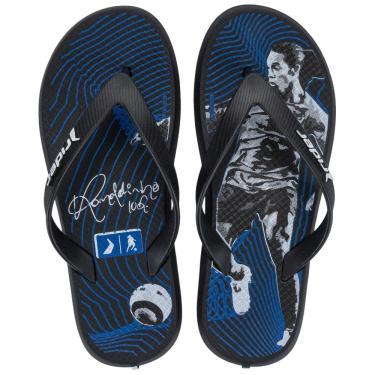 Imagem de Chinelo Infantil Menino Resistente Ronaldinho R10 Rider Kids