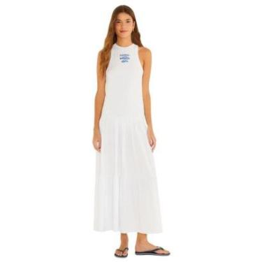 Imagem de Vestido Cropped Farm Rio Marias Bordado Peixe-Feminino