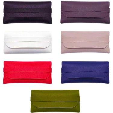 Imagem de 10 Case Capa Capinha Estojo Bolsinha Bolsa Armação Óculos Feminino ocu