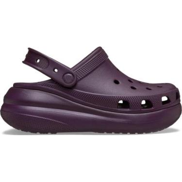 Imagem de Sandália Crocs Classic Crush Platform Clog Plush Plum, Plush plum, 39