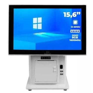 Imagem de Terminal de Vendas PDV Touch Screen 15,6 All In One 8GB RAM Computador