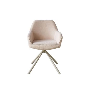 Imagem de Cadeira  jantar kushi giratoria bege Waw design