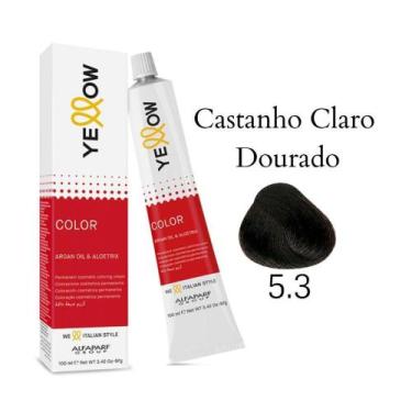 Imagem de Coloração Profissional Yellow 5.3 Alfaparf 60ml