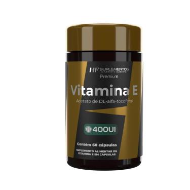 Imagem de VITAMINA E 400UI ALFA TOCOFEROL 60 CAPS HF SUPLEMENTOS-Unissex