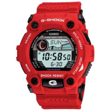 Imagem de Relógio CASIO G-SHOCK masculino vermelho G-7900A-4DR
