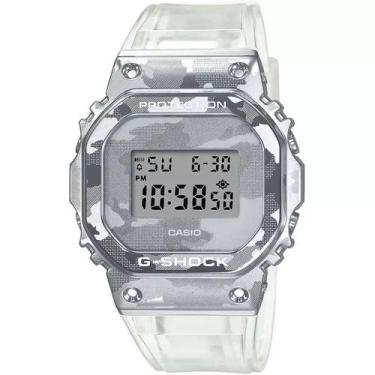 Imagem de Relógio CASIO G-SHOCK Skeleton masculino GM-5600SCM-1DR