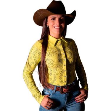 Imagem de Body Country Pedraria Verde Limao Zoe Western, Verde, Claro, G