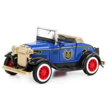 Imagem de Carrinho Miniatura Ferro Calhambeque Conversível Antigo  - M&J VARIEDA