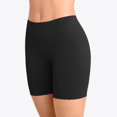 Imagem de Kit 3 Shorts Loba Sem Costura Lupo 41805-001, G, Preto