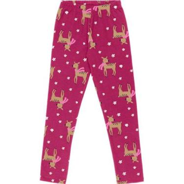 Imagem de Calça Legging infantil Feminino Molecotton Pelúciada Kyly - Kyly , Mag