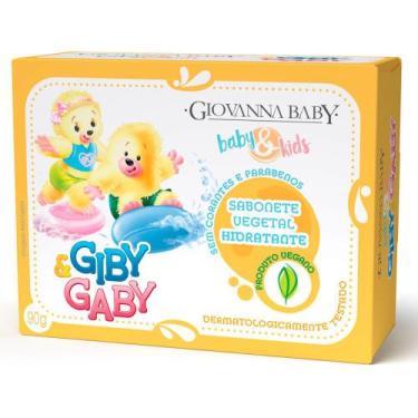 Imagem de Sabonete Vegetal em Barra Giovanna Baby e Kids Hidratante Giby & Gaby 