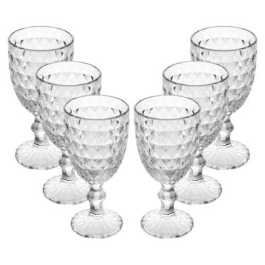 Imagem de Conjunto 6 Taças de Água de Vidro Roman 345ml  Wolff