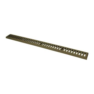 Imagem de Ralo Grelha Linear com Caixilho 3304GDA Captação de Águas Pluviais 15x100cm Fendi GDA Industria e Distribuidora