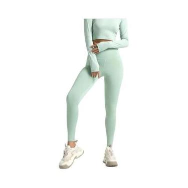 Imagem de Leggings De Yoga Respiráveis De Cintura Alta Para Mulheres S-3XL, Calç