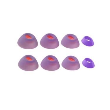 Imagem de Borrachinha Ponta Compatível Com Fones tune flex COR:VIOLETA - GENERIC