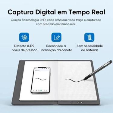 Imagem de Mesa Digitalizadora Xppen, Média, Bluetooth Noteplus
