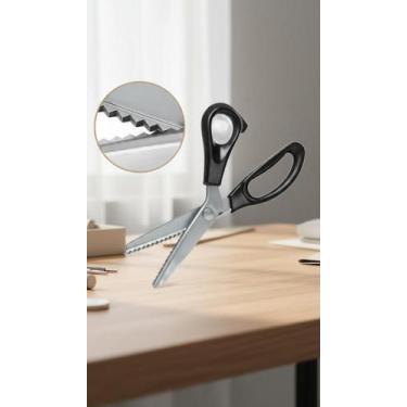 Imagem de Tesoura para Corte Zigue-Zague 23cm Artesanato - Congratulations Store