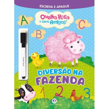 Imagem de Livro - A ovelha rosa e seus amigos - Diversão na fazenda