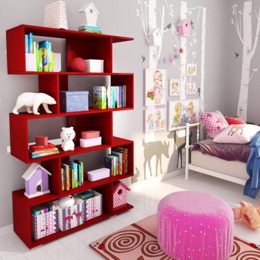 Imagem de Estante com 5 Nichos Twister Tcil Móveis Carmim