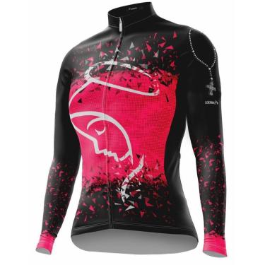 Imagem de Camisa Ciclismo Sódbike NSA Pink Flanelada