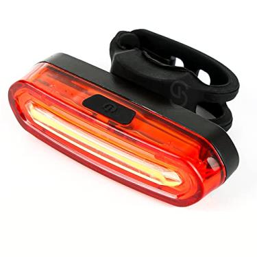 Imagem de Sinalizador Lanterna Para Bike Usb 3 Cores Farol Traseiro