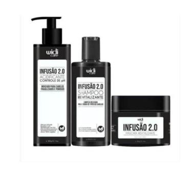 Imagem de Kit Infusão 2.0 Widi Care Shampoo - Máscara - Acidificante 300ml