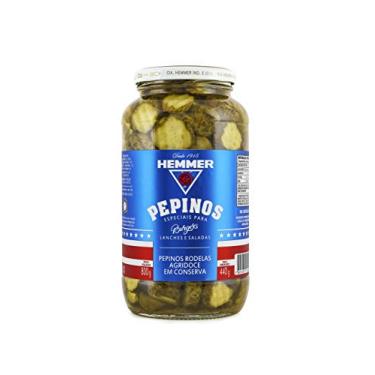 Imagem de PEPINOS EM RODELAS AGRIDOCE ESPECIAL PARA BURGERS 440G HEMMER