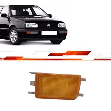 Imagem de Lanterna Dianteira Golf Gl 1994 Ate 1998 Ld Amarelo Alemao Mola Pequena