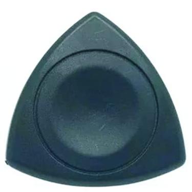 Imagem de Manopla Roldana Regulagem de Banco Gol G2 G3 Logus Parati Pointer Quantum Santana Saveiro Com Tampa Preto