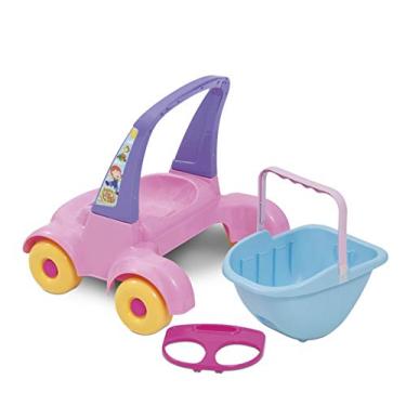 Imagem de Carrinho Andador Bebê Passeio - O Diário de Mika - Mercotoys