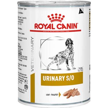 Imagem de Ração Royal Canin Lata Canine Veterinary Diet Urinary S/O - 410 g