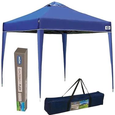 Imagem de Gazebo X-Flex Oxford Azul 3x3m com Silvercoating 03531 - Mor