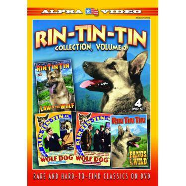 Imagem de Rin Tin Tin Collection, Volume 2 (The Wolf Dog/Fangs of the Wild/Law of the Wolf) (4-DVD)