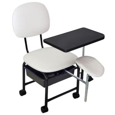 Imagem de Cirandinha Manicure Pedicure com apoio de Pé Plus For-ty, BRANCO