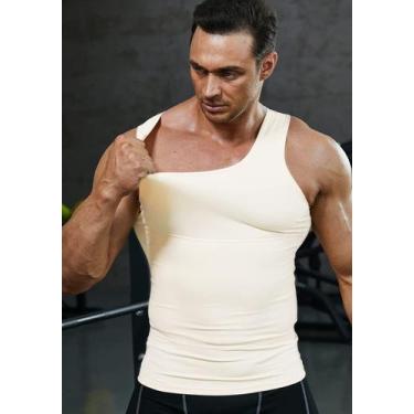 Imagem de Compressor Abdominal de Barriga Cinta Modeladora Masculiuna Bodyshaper
