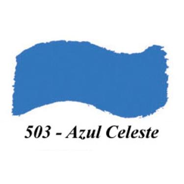 Imagem de Tinta Acrílica Brilhante Acrilex 37ml, 503 - AZUL CELESTE