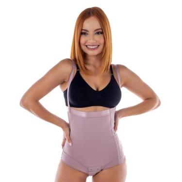 Imagem de Cinta modeladora sem busto e sem pernas Berilo Delicate P Preciosa Com