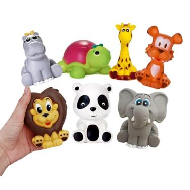 Imagem de Kit de Mordedor para Bebê de Animais do Zoológico