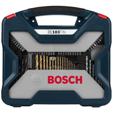 Imagem de Jogo de Pontas e Brocas X-Line Titânio 103 Peças 2607017395000 Bosch