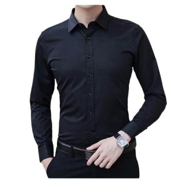 Imagem de camisa social - you shopping , Preto, 7