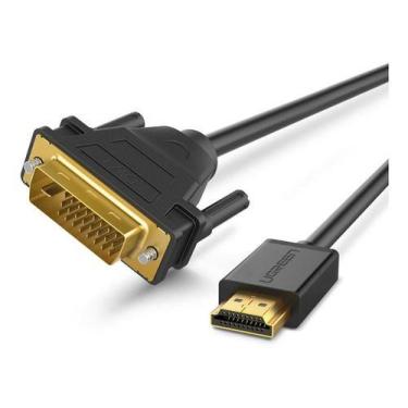 Imagem de Ugreen Cabo Hdmi Para Dvi D 24+1 Macho Blindado Monitor 2m