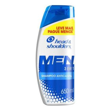 Imagem de Shampoo Men 3 Em 1 Anticaspa 650 Ml Head & Shoulders, 650ml