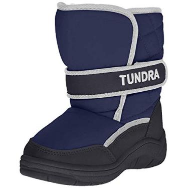Imagem de Tundra Bota infantil de neve (bebê/criança pequena), Azul marino, 19