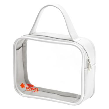 Imagem de Necessaire Branca Transparente
