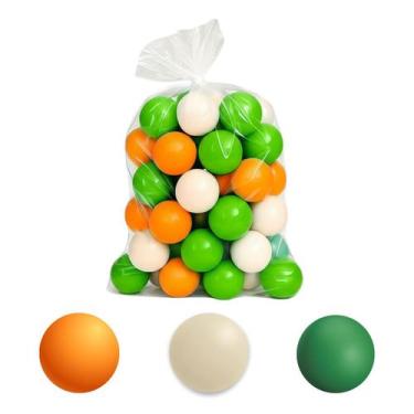 Imagem de Kit 100 Bolinhas Piscina Decoração Festa 3 Cores Coloridas - KIDSBEHAP