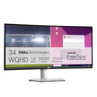 Imagem de Monitor Dell Curvo WQHD 34" S3423DWC