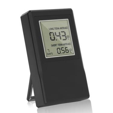 Imagem de Drizzlen Detector De Radônio, Monitoramento Em Tempo Real Da Concentração Interna, Display Digital Portátil, Fácil Operação, Versão Americana - Pci/L, Medidor Monitor Preciso